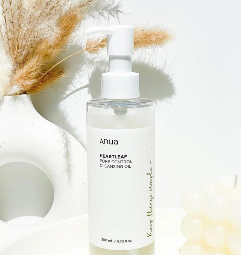 Anua Heartleaf Pore Control Cleansing Oil 200ml bottle – Korean gentle makeup remover