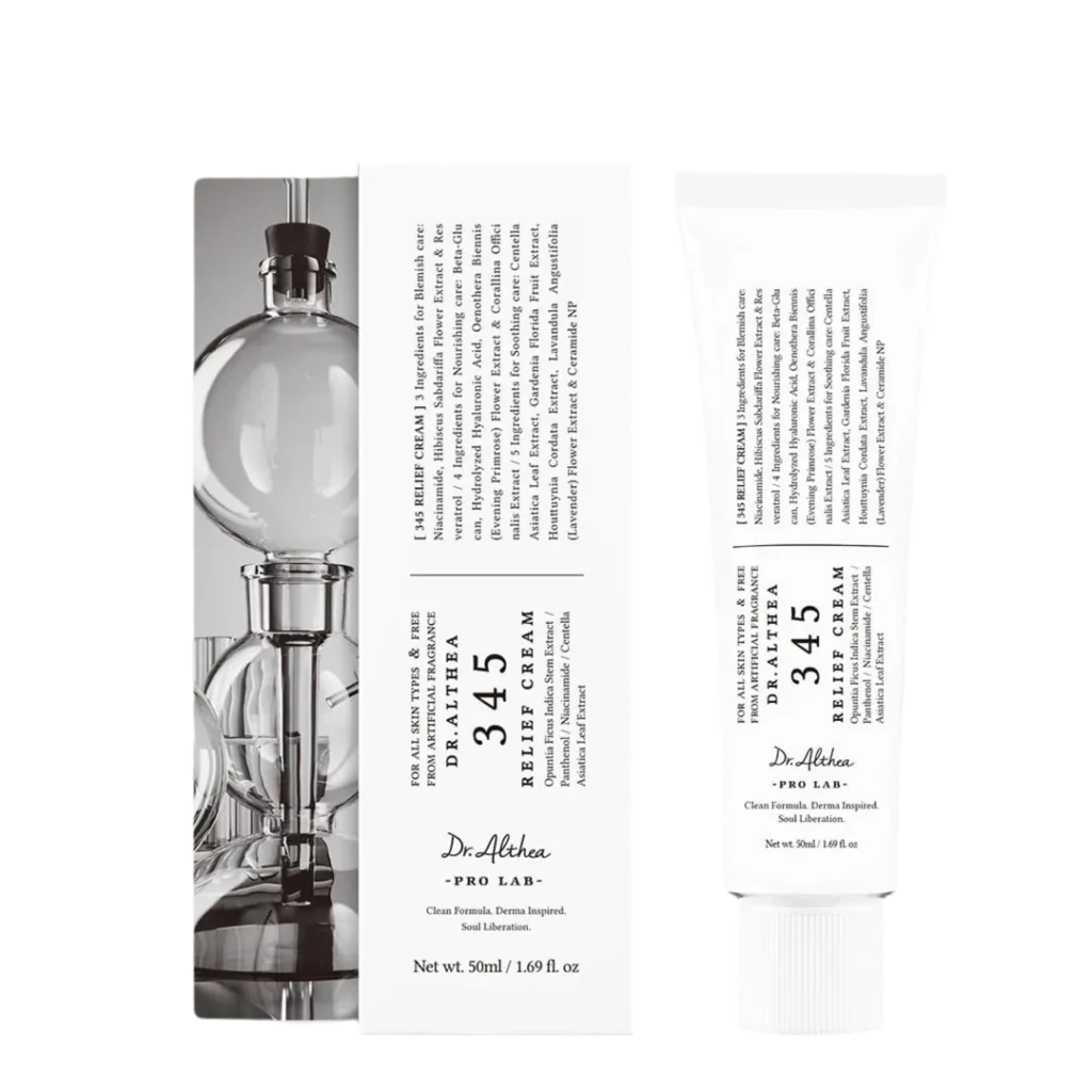 Dr. Althea 345 Relief Cream 50ml Korean Moisturizer for Sensitive Skin