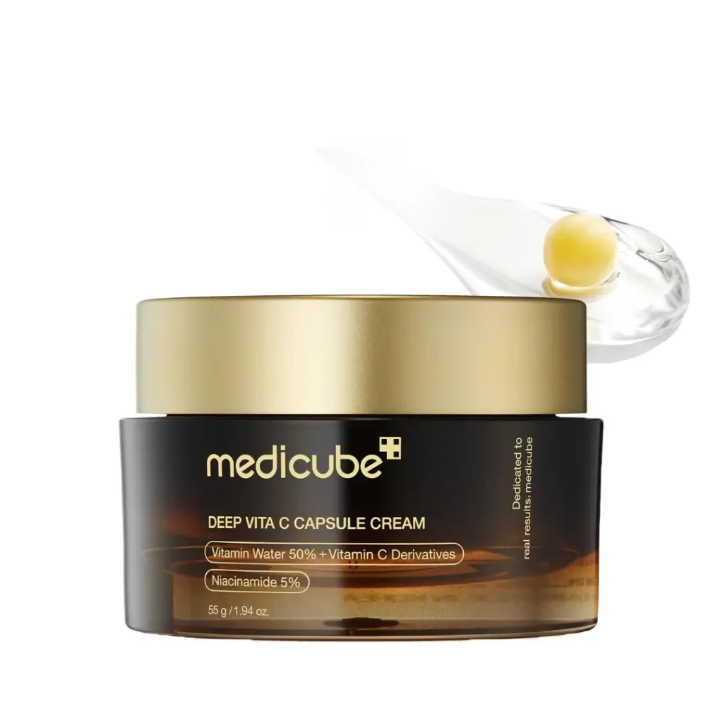Medicube Deep Vita C Capsule Cream 55g Korean Brightening Cream for Dark Spots