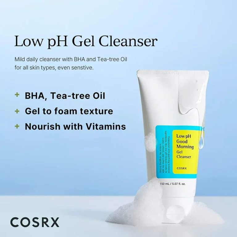 COSRX Low pH Good Morning Gel Cleanser 150mL – Gentle Korean Face Wash