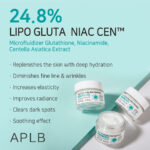 APLB Glutathione Niacinamide Facial Cream 55ml Brightening Korean Cream for Dark Spots