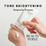 SKIN1004 Madagascar Centella Tone Brightening Capsule Cream 75ml Korean Moisturizer for Sensitive Skin