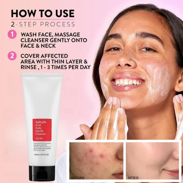 COSRX Salicylic Acid Daily Gentle Cleanser 150mL – Acne Control Korean Face Wash