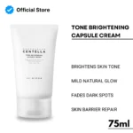SKIN1004 Madagascar Centella Tone Brightening Capsule Cream 75ml Korean Moisturizer for Sensitive Skin