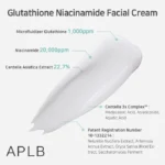 APLB Glutathione Niacinamide Facial Cream 55ml Brightening Korean Cream for Dark Spots
