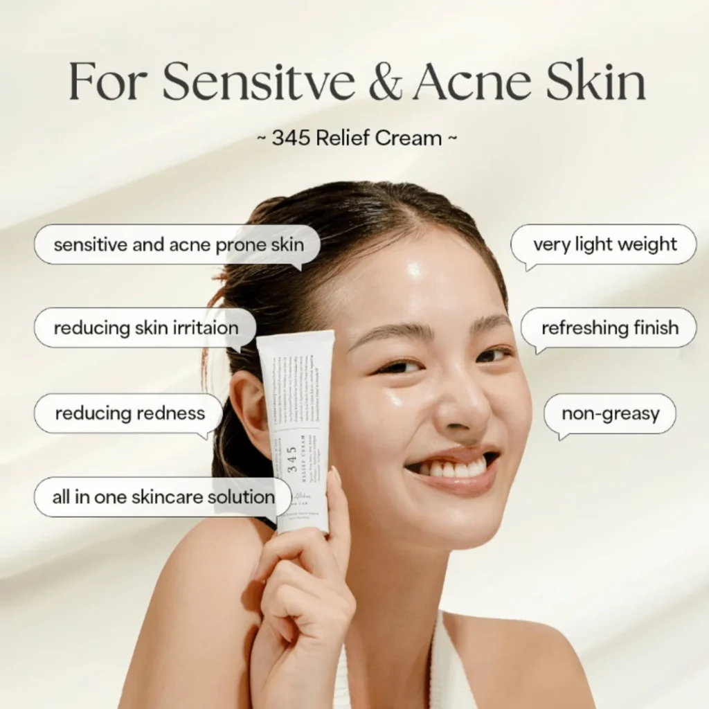 Dr. Althea 345 Relief Cream 50ml Korean Moisturizer for Sensitive Skin