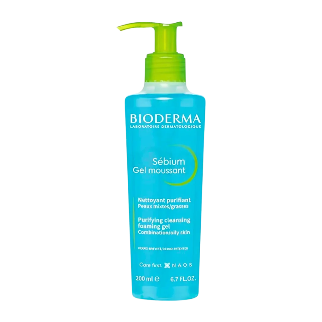 Bioderma Sébium Gel Moussant 200mL – Purifying Foaming Gel for Oily Skin