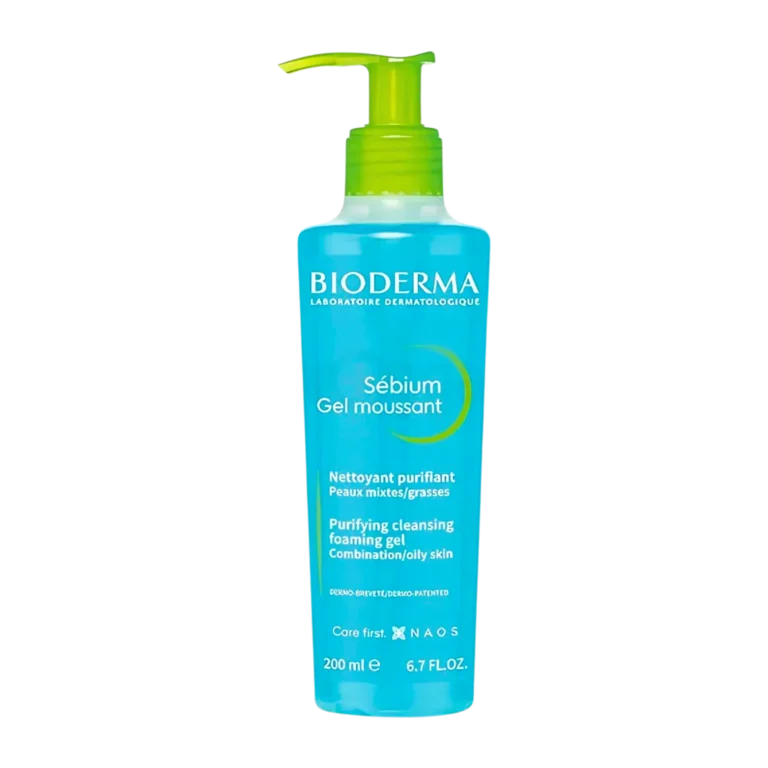 Bioderma Sébium Gel Moussant 200mL – Purifying Foaming Gel for Oily Skin