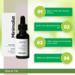 Minimalist Niacinamide 10% Face Serum 30mL — Oil Control & Brightening Serum