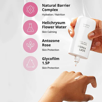MISSHA Soft Finish Sun Milk SPF50+ PA+++ (70m