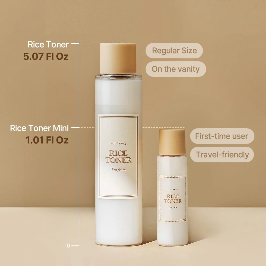 I’m From Rice Toner Miniature 30mL — Brightening Korean Toner