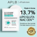 Alt Text: APLB Glutathione Niacinamide Sheet Mask