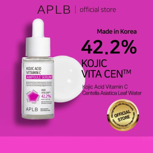 APLB Kojic Acid Vitamin C Ampoule Serum 40mL – Dark Spot & Brightening
