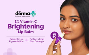 The Derma Co 1% Vitamin C Lip Balm with SPF50 (4.5g) 1 The Derma Co 1% Vitamin C Lip Balm SPF50 4.5g