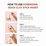 Alt Text: SKIN1004 Madagascar Centella Quick Clay Stick Mask 27g