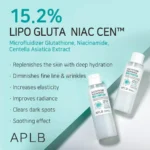 APLB Glutathione Niacinamide Facial Toner 160mL – Brightening & Safe