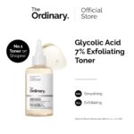 The Ordinary Glycolic Acid 7% Exfoliating Toner 100mL — Brightening AHA Toner